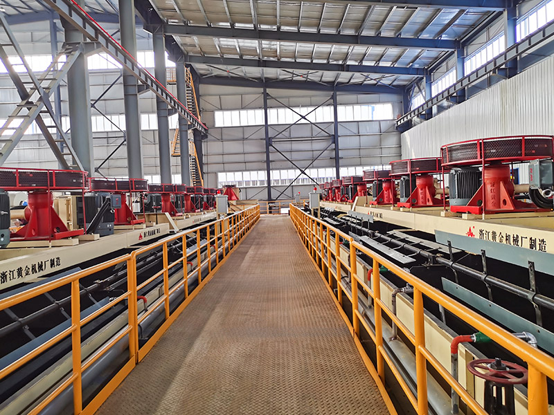 1 ล้านตัน/ปีทองแดงทองคำโครงการเหมือง Pyrite - Anhui Jinding Mining Co. , Ltd.